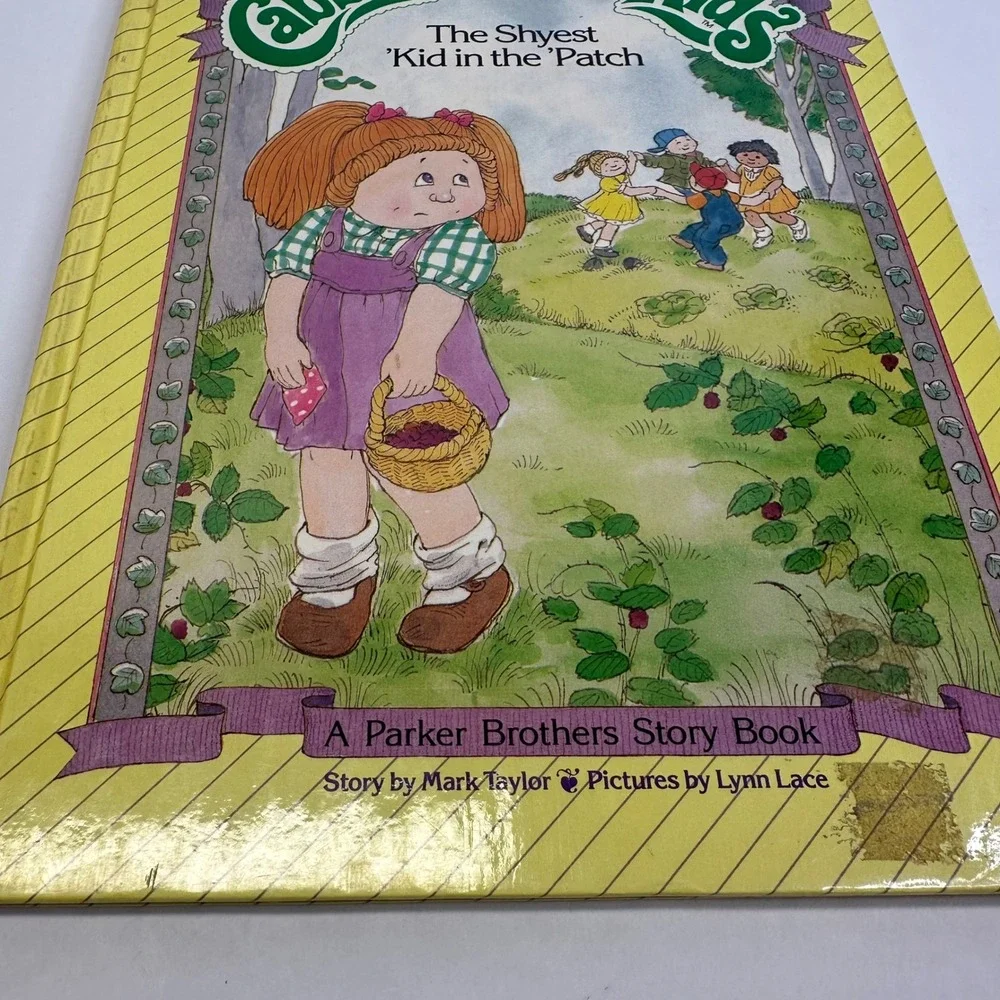 Cabbage Patch Kids The Shyest Kid in the Patch Vintage‎ 1984 Hardcover Storybook
